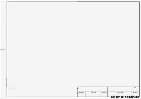 Tutorium technisches zeichnen ws20/21 th köln. Schriftfeld Technische Zeichnung Vorlage A3 Schönste ...