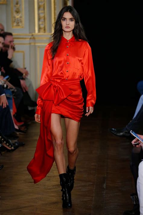 Blanca Padilla Redemption Show Runway On Paris Fashion Week March
