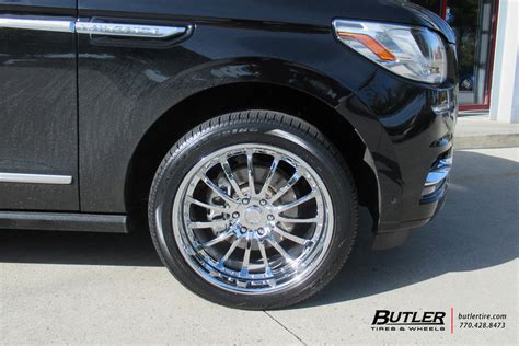 Lincoln Navigator With 22in Savini Sv15 Wheels Exclusively From Butler Tires And Wheels In