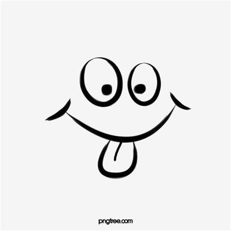 Funny Faces Clip Art Black And White