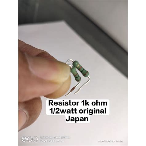 Jual Resistor 1k Ohm 12watt Original Japan Shopee Indonesia