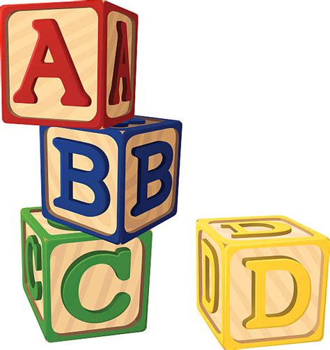 Best Abc Blocks Illustrations Royalty Free Vector Graphics And Clip Art