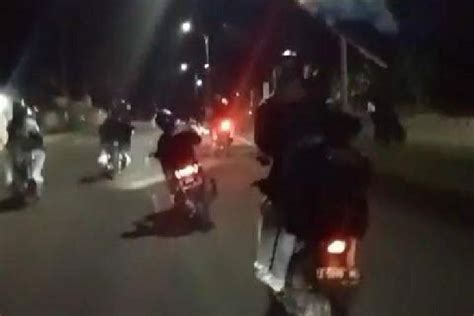 Video Aksi Berandalan Motor Di Singaparna Tasikmalaya Viral Polisi