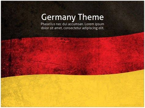 Germany Powerpoint Template Free Powerpoint Template Free Creative