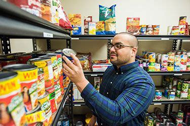 The women's building offers the opportunity to serve your community through food pantry volunteer. WSU Raider Food Pantry - FoodPantries.org
