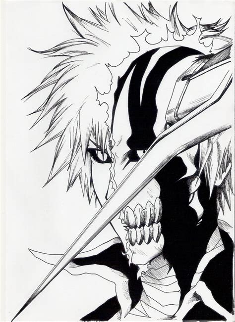 Ichigo Hollow Drawing At Explore Collection Of