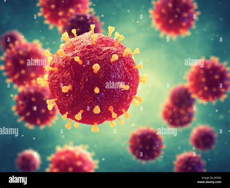 Pathogenic Viruses Causing Infection In Host Organism Viral Disease