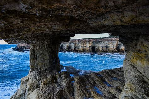 Hd Wallpaper Sea Caves Nature Geological Formation