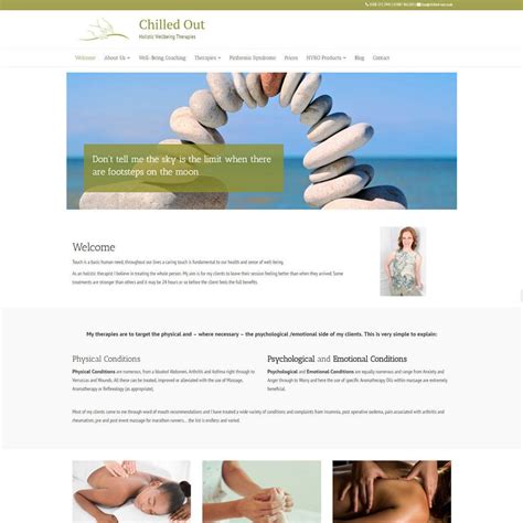 Massage Website Design Healthhosts