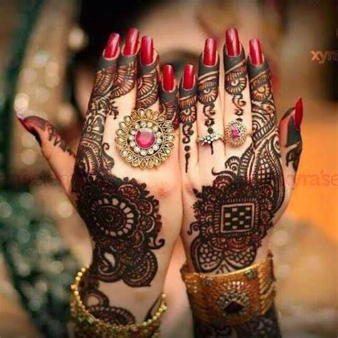 Most Beautiful Bridal Mehndi Designs 2015 Images Hd