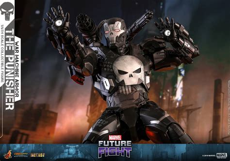 Hot Toys Punisher War Machine Armor Die Cast Figure Up For Order