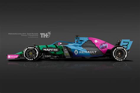 Sorry, there are no products here. Daniel Ricciardo's 2019 Helmet Design as his Car Livery ...