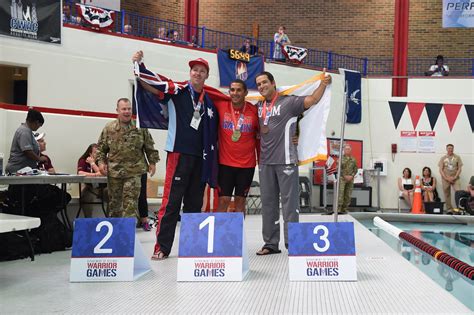 2017 Dod Warrior Games Swim Competition And Medals Flickr
