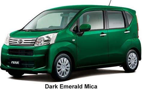 New Daihatsu Move Body Colors Full Variation Of Exterior Colours Selection