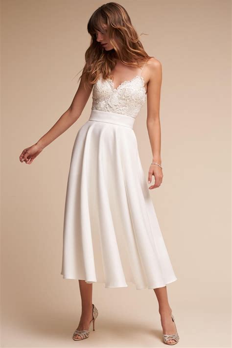 35 Midi Length Wedding Dresses Stillwhite Blog
