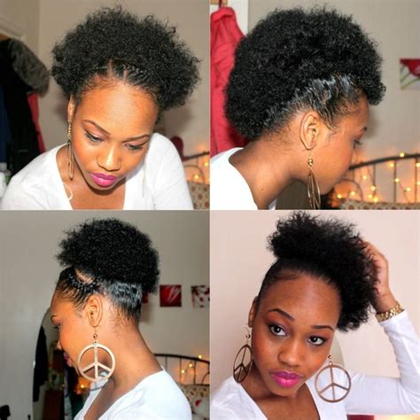 Easy Natural Hairstyles Simple Black Hairstyles For