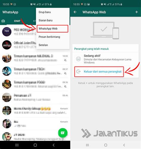 Cara Menggunakan Whatsapp Web Di Pc And Hp Jalantikus