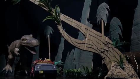 Toy Dinosaurs Chase Real People In This Jurassic Park Remake