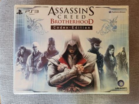 Ps3 Assassins Creed Brotherhood Codex Edition Collectors New Sealed EBay