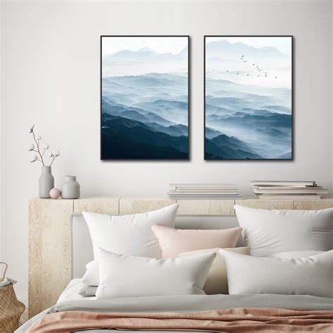 Landscape Prints - Blue mountains(2 sets) -canvas prints - poster prints - Art Prints Melbourne ...