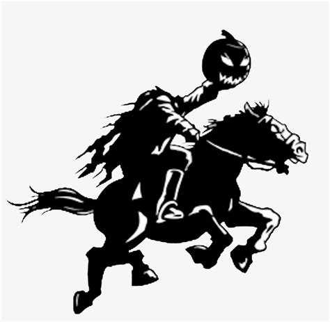 Headless Horseman Clipart Pumpkin Carving Template Legend Of Sleepy