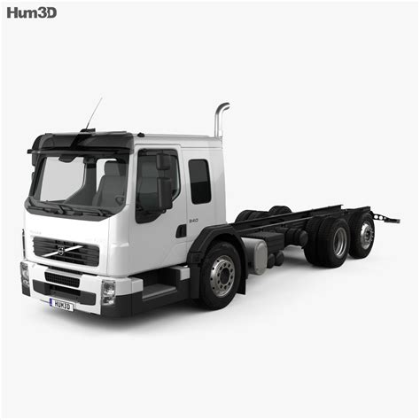 Volvo Fe Lec Chassis Truck 2014 3d Model Vehicles On Hum3d