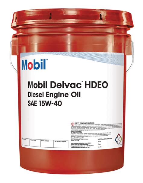 Mobil Delvac 15w40 Heavy Duty Diesel Engine Oil 189 L Canadian Tire