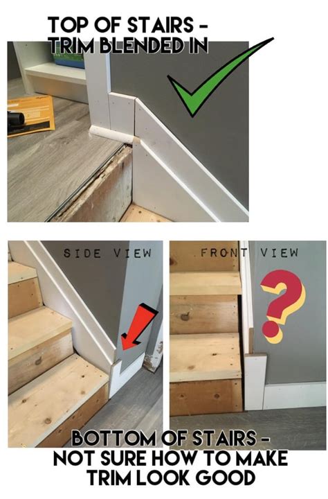 Any Ideas On How To Transition This Trim Board On Stairs To The