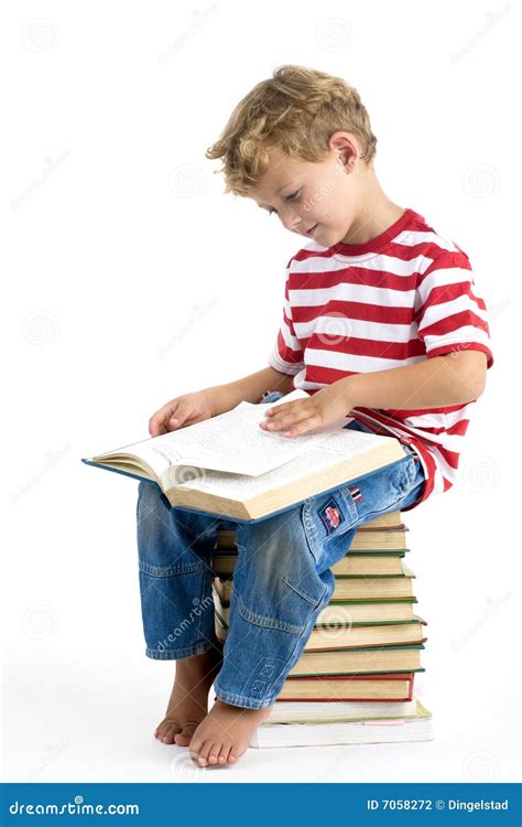 Boy Reading Book Stock Photography Image 7058272