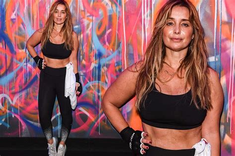 Louise Redknapp Shows Off Incredible Abs After Charity Boxing Class Irish Mirror Online