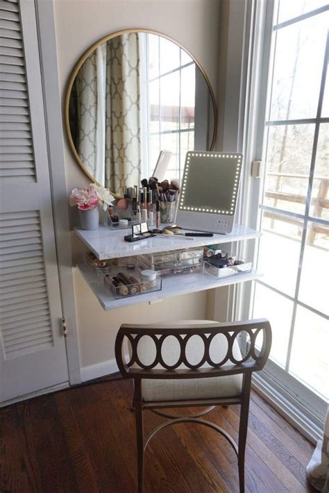 Sold and shipped by costway. 36+ Shelf with drawers « Home Decor in 2020 | Small space bedroom, Small makeup vanities, Small ...