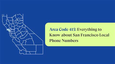415 Area Code San Francisco Local Phone Numbers Justcall Blog