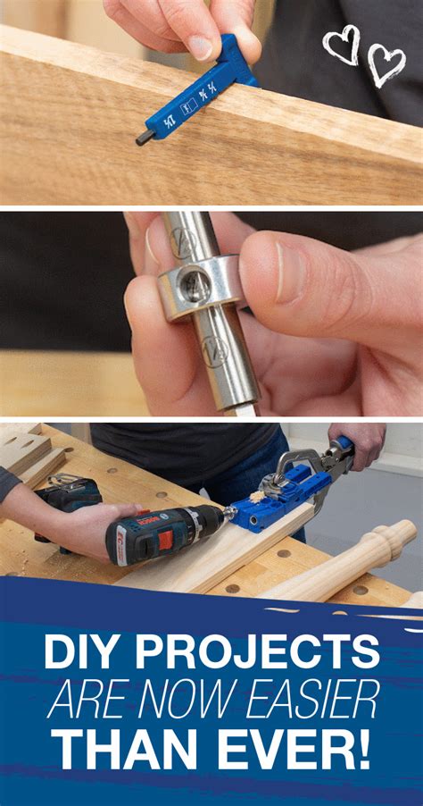 The Complete Pocket Hole Kit For Building Diy Wood Projects Wood