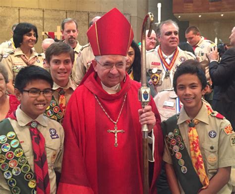 Boy Scouts Awarded The Ad Altare Dei Religious Emblem Crescenta