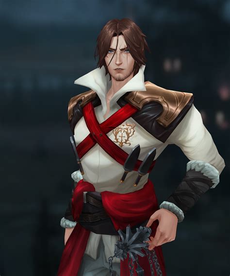 ArtStation - Trevor Belmont Fanart - Free Game Character Rig | Game Assets