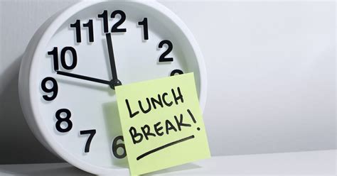 It also helps if you plan to workout with a colleague, as you'll. Taking a Lunch Break Is More Important Than Ever, Study ...