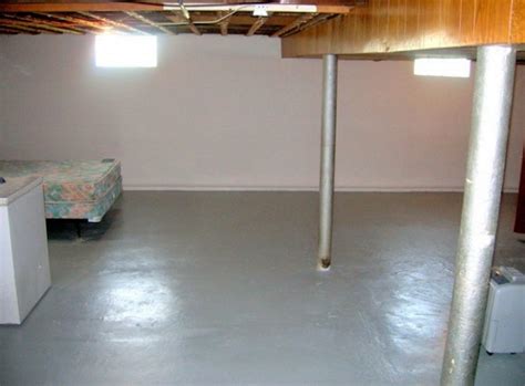 Stained concrete floor for basement. Cool Basement Floor Paint Ideas to Make Your Home More Amazing