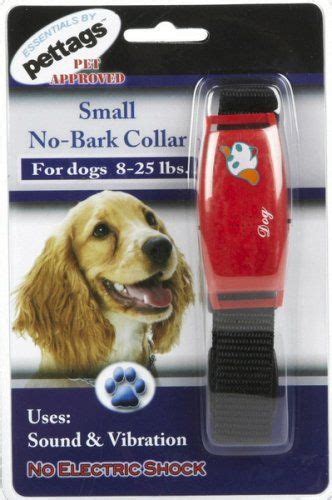 Pet Tag Classic No Bark Small Collar in Red Dogit http ...