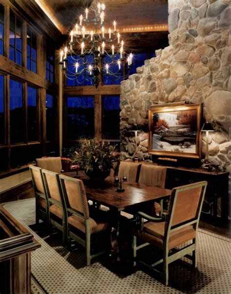 15 Elegant Rustic Dining Room Interior Designs For The