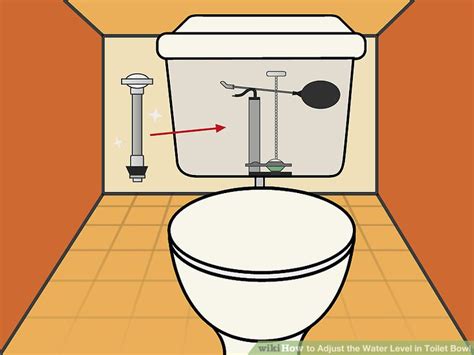 If you're concerned about some water that you found on your bathroom floor (near your toilet), please rest assured that there are a number of common possible causes for the problem. 3 Ways to Adjust the Water Level in Toilet Bowl - wikiHow