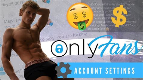 Onlyfans Account Setup And Best Settings Youtube