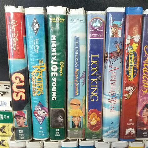 Lot Detail Huge Collection Of Kids Vhs Movies 50