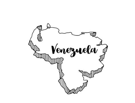 Mapa De Venezuela Hd Para Colorear Imprimir E Dibujar Coloringonly