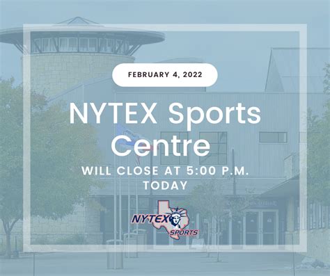 Nytex Sports Centre Home