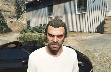 Wavy And Curly Hairstyles For Trevor Spfivem V10 Gta 5 Mod