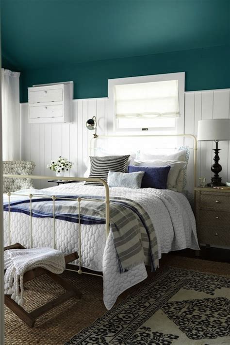 Benjamin moore southern belle this color is part of the classic color collection. Peacock Blue Walls - Country - bedroom - Benjamin Moore ...