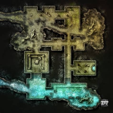 IB X Under The Ruins By Zatnikotel On DeviantArt Dungeon Maps Dnd World Map Fantasy Map
