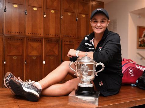 Ash Barty Wins French Open Stars Perfect Act Of Class Fox Sports