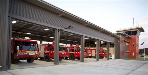 Amc Architecture Arff Fire Stations Perth