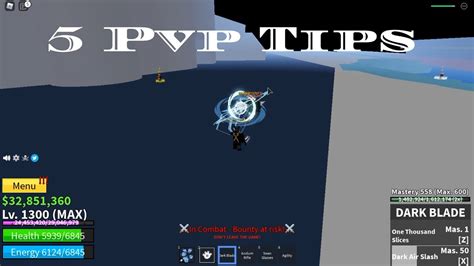 Blox Fruits 5 Tips For Pvp Youtube